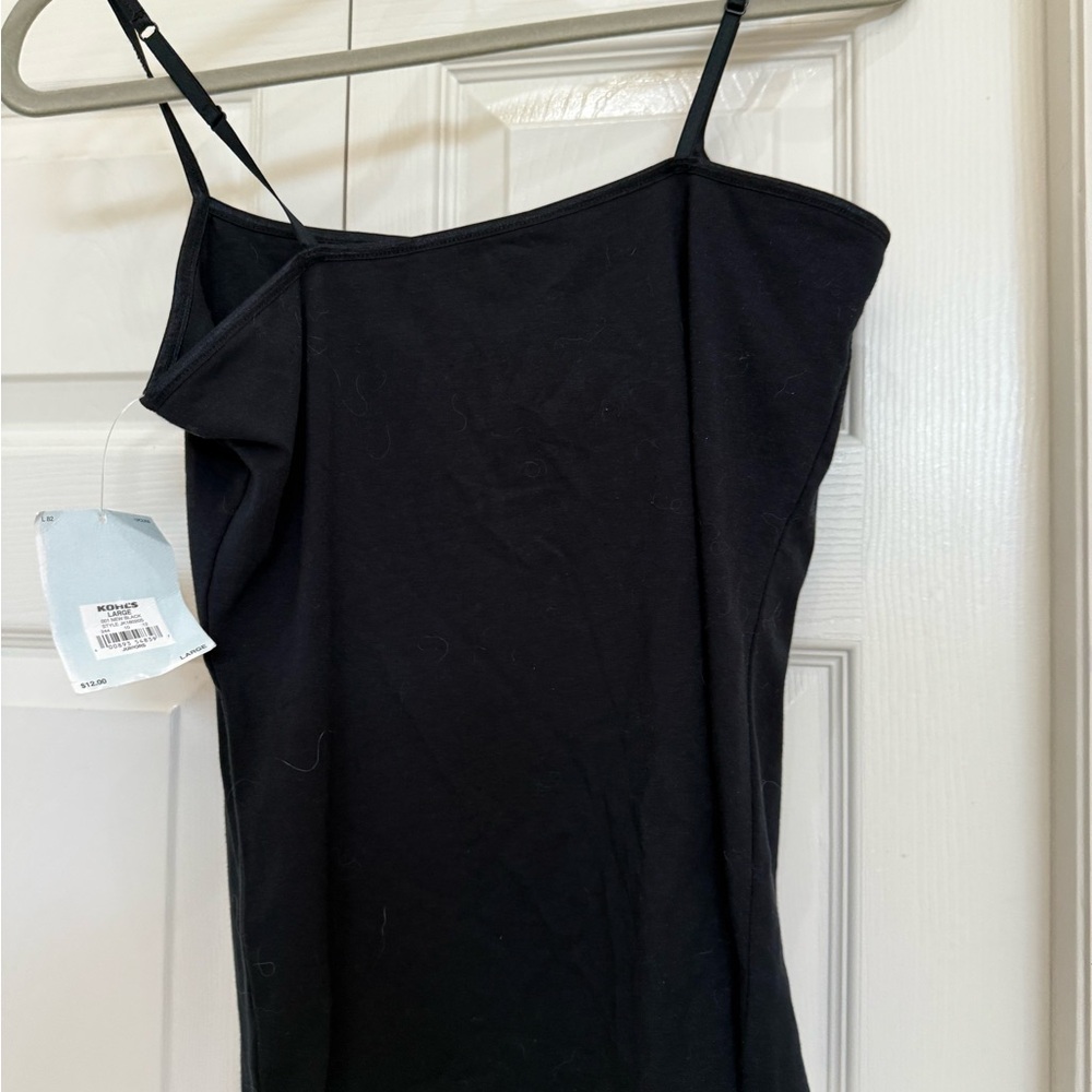 SO Black Strapless Top